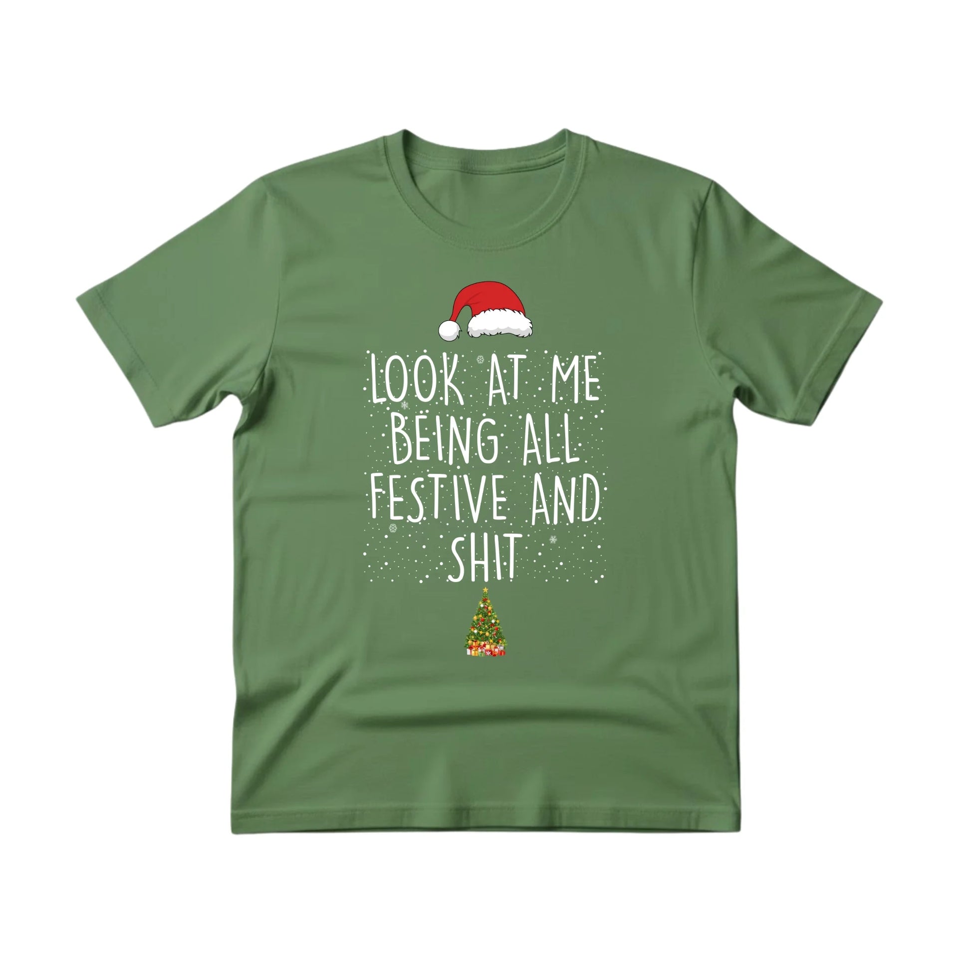 Look at Me Being Festive Christmas T-Shirt - PW222