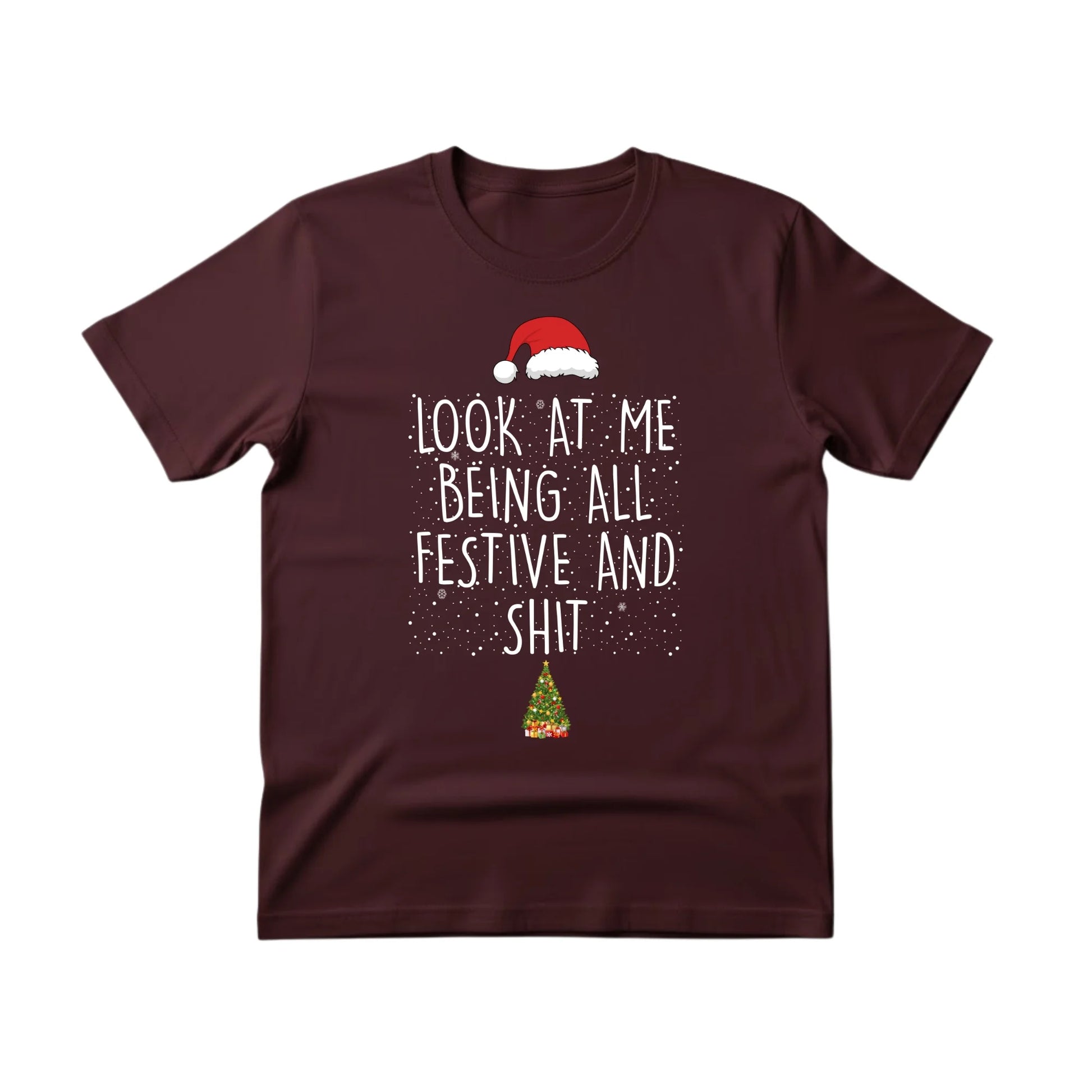 Look at Me Being Festive Christmas T-Shirt - PW222