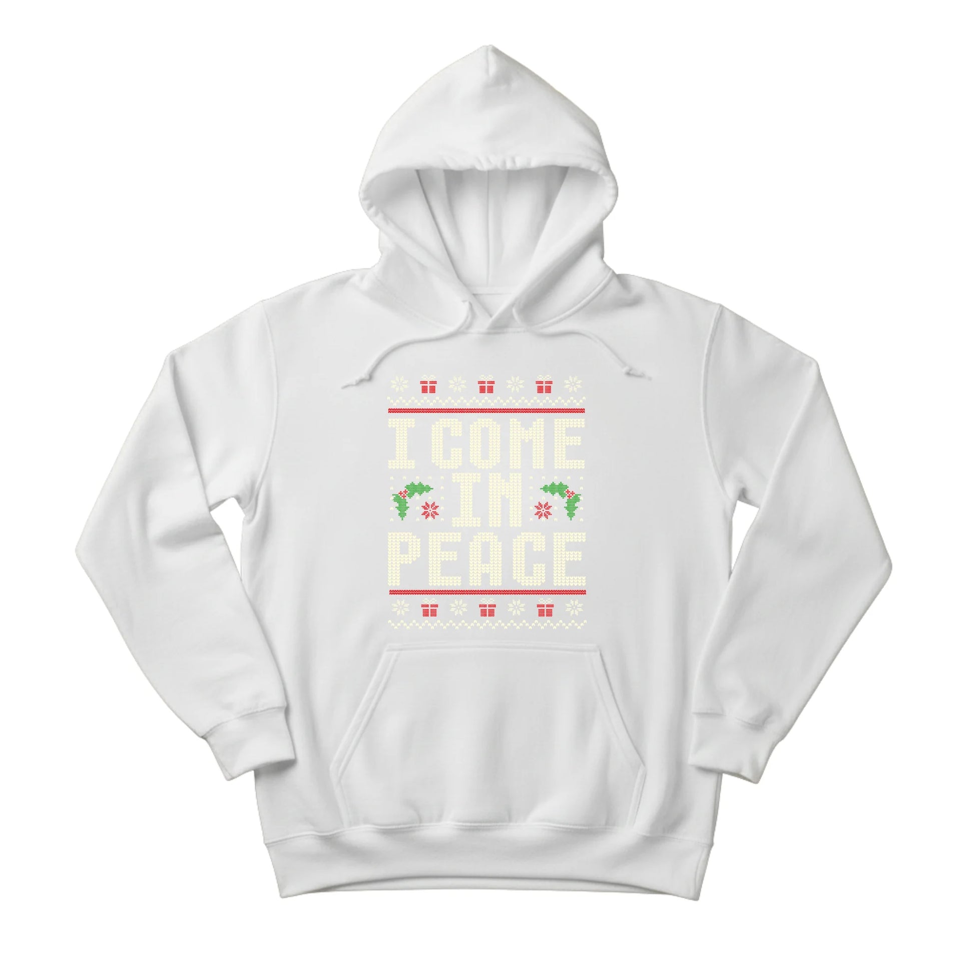 I Come In Peace Christmas Hoodie - PW223