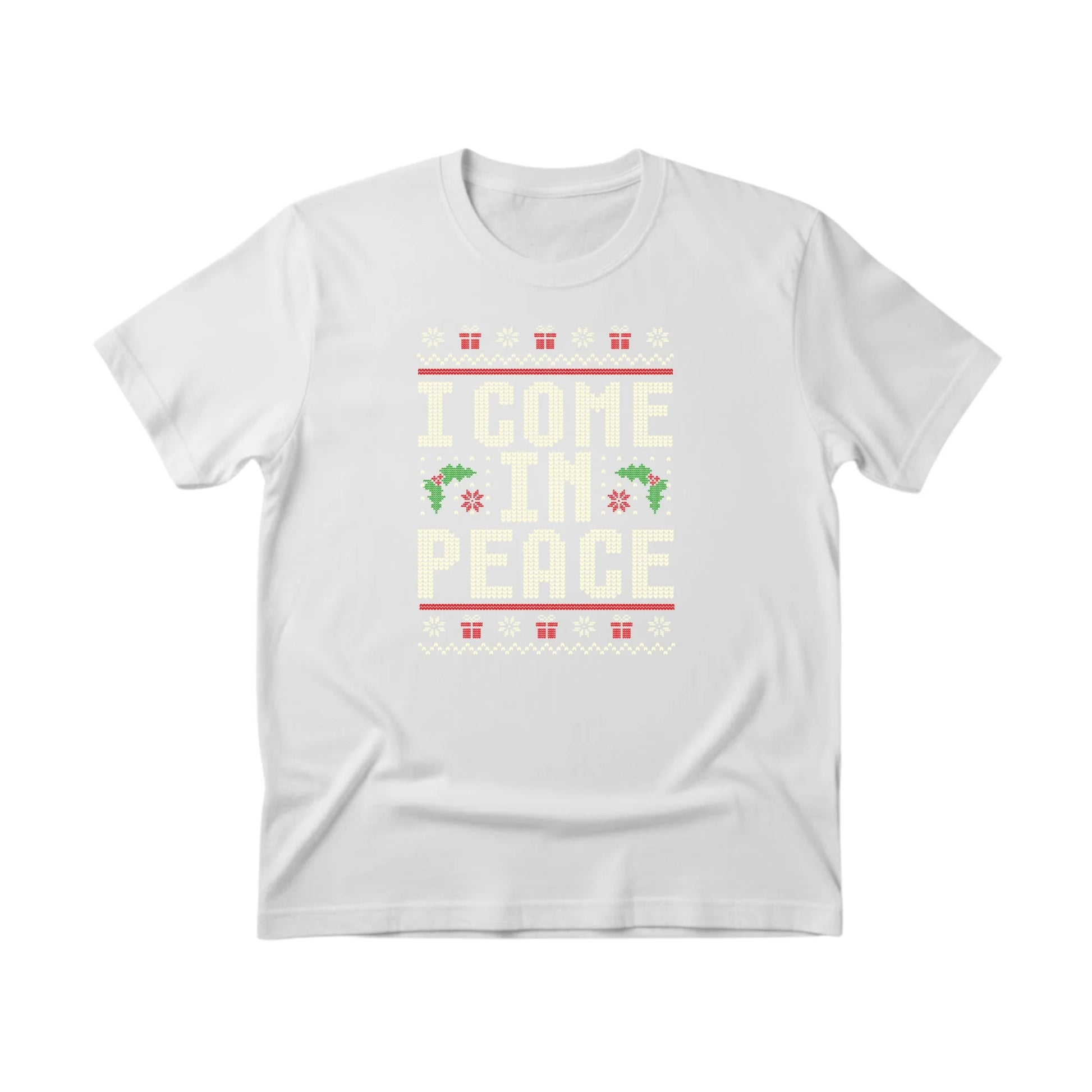 I Come In Peace Christmas T-Shirt - PW223