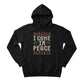 I Come In Peace Christmas Hoodie - PW223