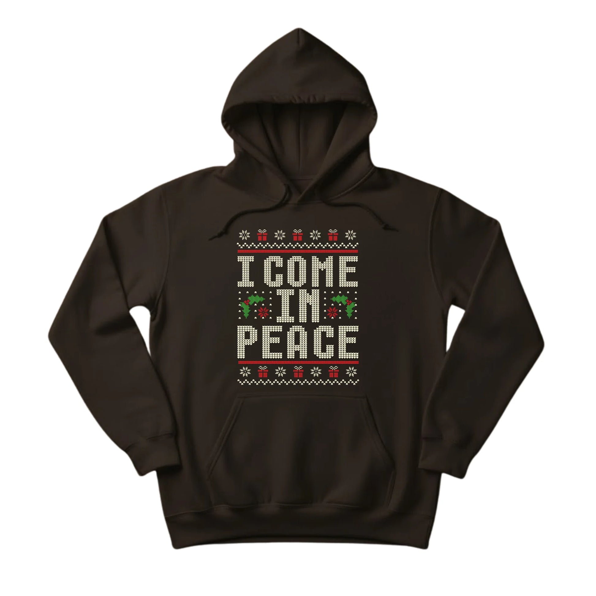 I Come In Peace Christmas Hoodie - PW223