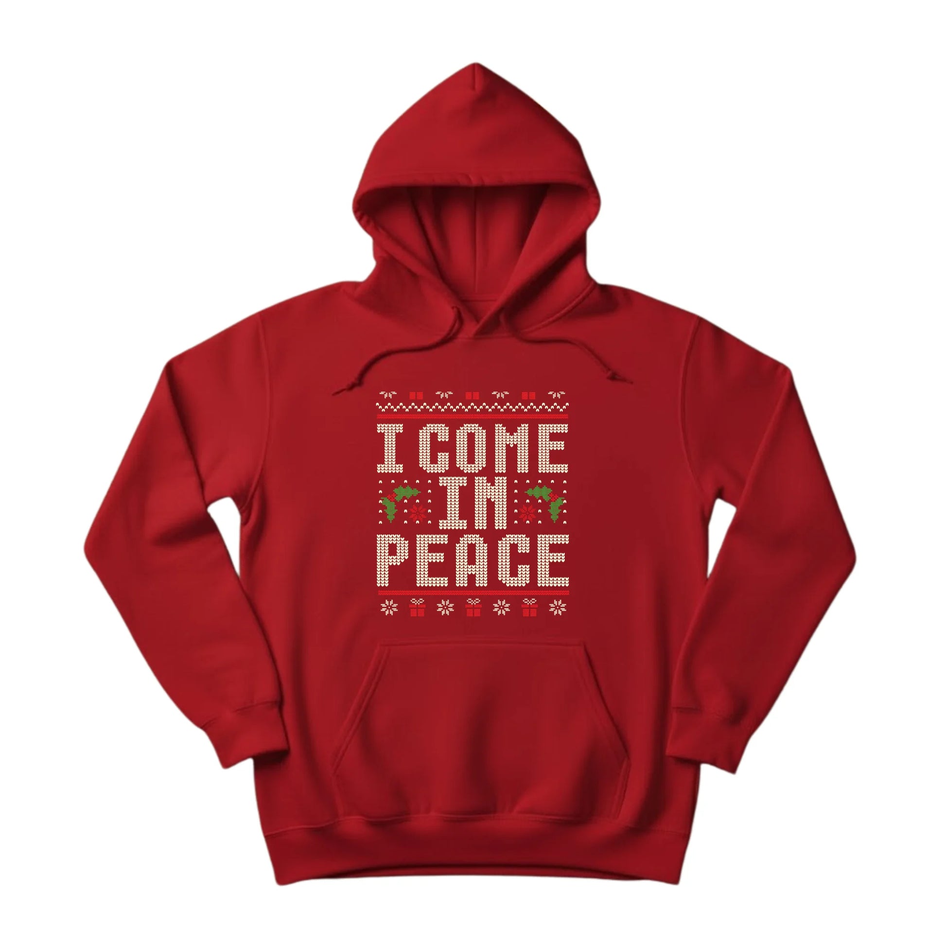 I Come In Peace Christmas Hoodie - PW223