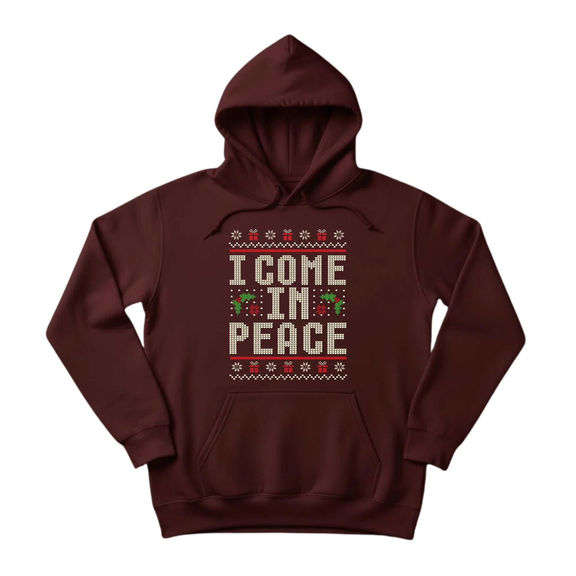 I Come In Peace Christmas Hoodie - PW223