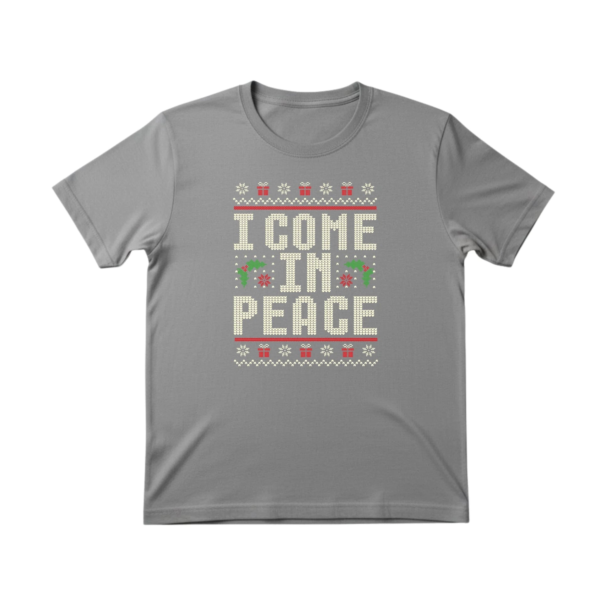 I Come In Peace Christmas T-Shirt - PW223
