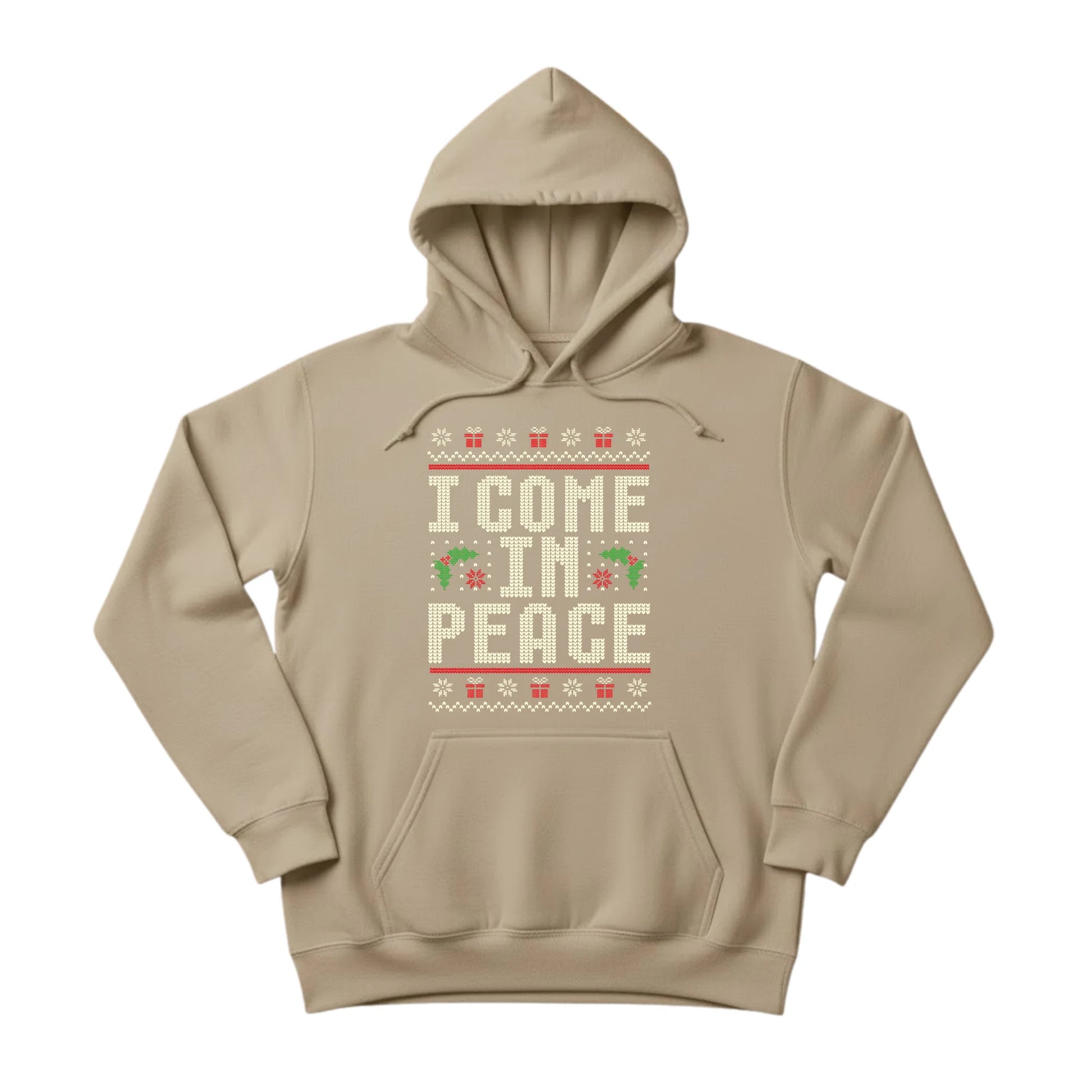 I Come In Peace Christmas Hoodie - PW223