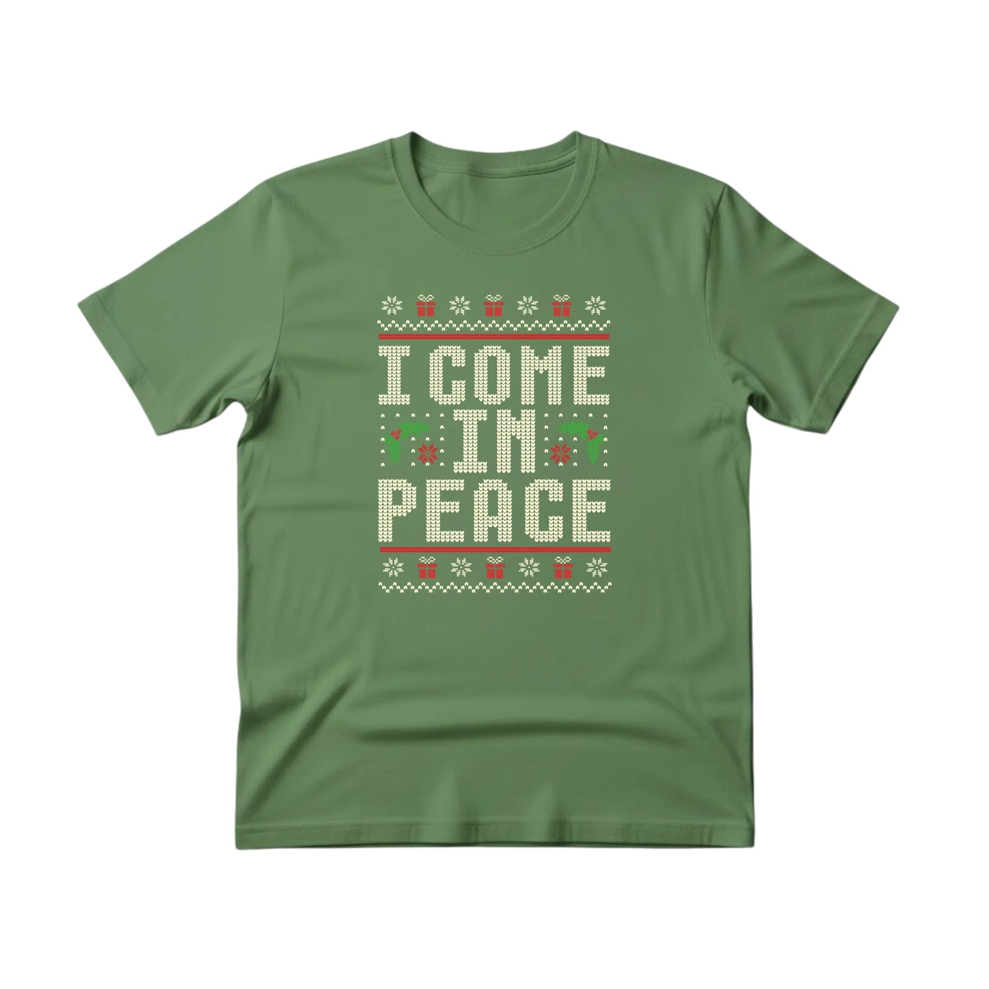 I Come In Peace Christmas T-Shirt - PW223