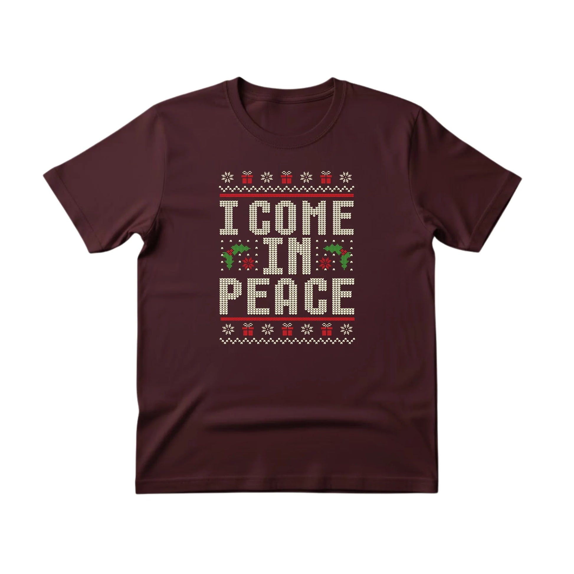 I Come In Peace Christmas T-Shirt - PW223