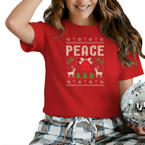 Peace Christmas T-Shirt - PW224
