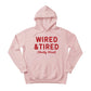Wired & Tired Christmas Hoodie - PW225