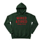 Wired & Tired Christmas Hoodie - PW225