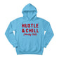 Hustle & Chill Christmas Hoodie - PW227