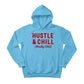 Hustle & Chill Christmas Hoodie - PW227
