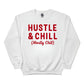 Hustle & Chill Christmas Sweatshirt - PW227