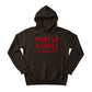 Hustle & Chill Christmas Hoodie - PW227