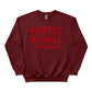 Hustle & Chill Christmas Sweatshirt - PW227