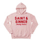 Saint & Sinner Christmas Hoodie - PW228