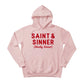 Saint & Sinner Christmas Hoodie - PW228