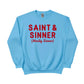 Saint & Sinner Christmas Sweatshirt - PW228