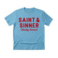Saint & Sinner Christmas T-Shirt - PW228