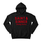 Saint & Sinner Christmas Hoodie - PW228