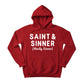 Saint & Sinner Christmas Hoodie - PW228