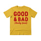 Good & Bad Christmas T-Shirt - PW229