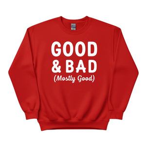 Good & Bad Christmas Sweatshirt - PW229