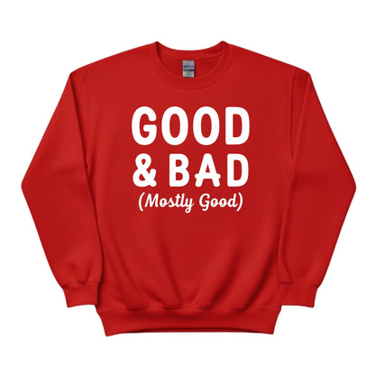 Good & Bad Christmas Sweatshirt - PW229