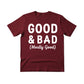 Good & Bad Christmas T-Shirt - PW229
