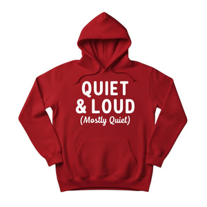 Quiet & Loud Christmas Hoodie - PW230