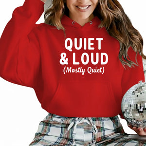 Quiet & Loud Christmas Hoodie - PW230