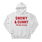 Snow & Sunny Christmas Hoodie - PW232