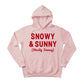 Snow & Sunny Christmas Hoodie - PW232