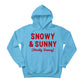 Snow & Sunny Christmas Hoodie - PW232