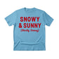 Snow & Sunny Christmas T-Shirt - PW232