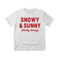 Snow & Sunny Christmas T-Shirt - PW232