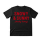 Snow & Sunny Christmas T-Shirt - PW232