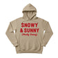 Snow & Sunny Christmas Hoodie - PW232