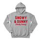 Snow & Sunny Christmas Hoodie - PW232