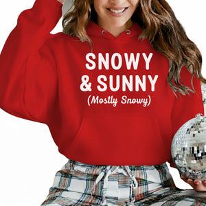 Snow & Sunny Christmas Hoodie - PW232