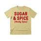 Sugar & Spice Christmas T-Shirt - PW233