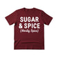 Sugar & Spice Christmas T-Shirt - PW233