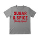 Sugar & Spice Christmas T-Shirt - PW233