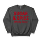 Sugar & Spice Christmas Sweatshirt - PW233