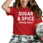 Sugar & Spice Christmas T-Shirt - PW233