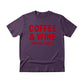 Coffee & Wine Christmas T-Shirt - PW234