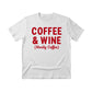 Coffee & Wine Christmas T-Shirt - PW234
