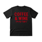 Coffee & Wine Christmas T-Shirt - PW234