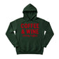Coffee & Wine Christmas Hoodie - PW234